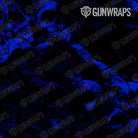 AK 47 Mag Skull Blue Gun Skin Pattern