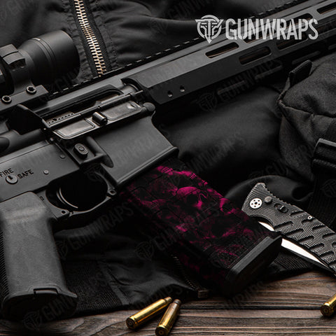 Pink AR-15 Mag Gun Skin Vinyl Wraps