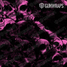 Binocular Skull Pink Gun Skin Pattern