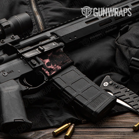Pink AR-15 Well Gun Skin Vinyl Wraps