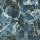 Knife Stone Blue Bordeaux Marble Gear Skin Pattern