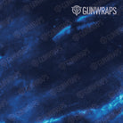 Tactical Stone Blue Ice Marble Gun Skin Pattern