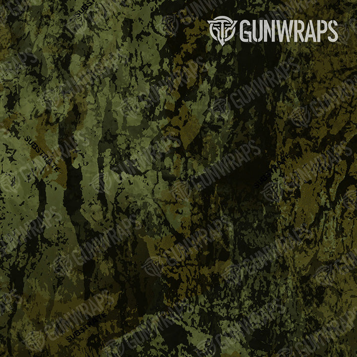 AR 15 Mag Well Substrate Shadowbark Camo Gun Skin Pattern Film