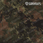 Pistol Slide Substrate Stuttgart Camo Gun Skin Pattern Film