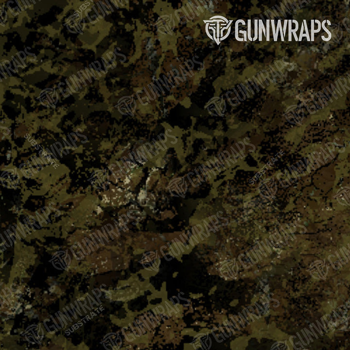 AR 15 Mag & Mag Well Substrate Surface Camo Gun Skin Pattern Film