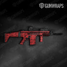 Old School Duck Elite Red Gun Skin Vinyl Wrap