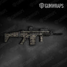 Old School Duck Militant Charcoal Gun Skin Vinyl Wrap