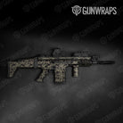Old School Duck Militant Green Gun Skin Vinyl Wrap