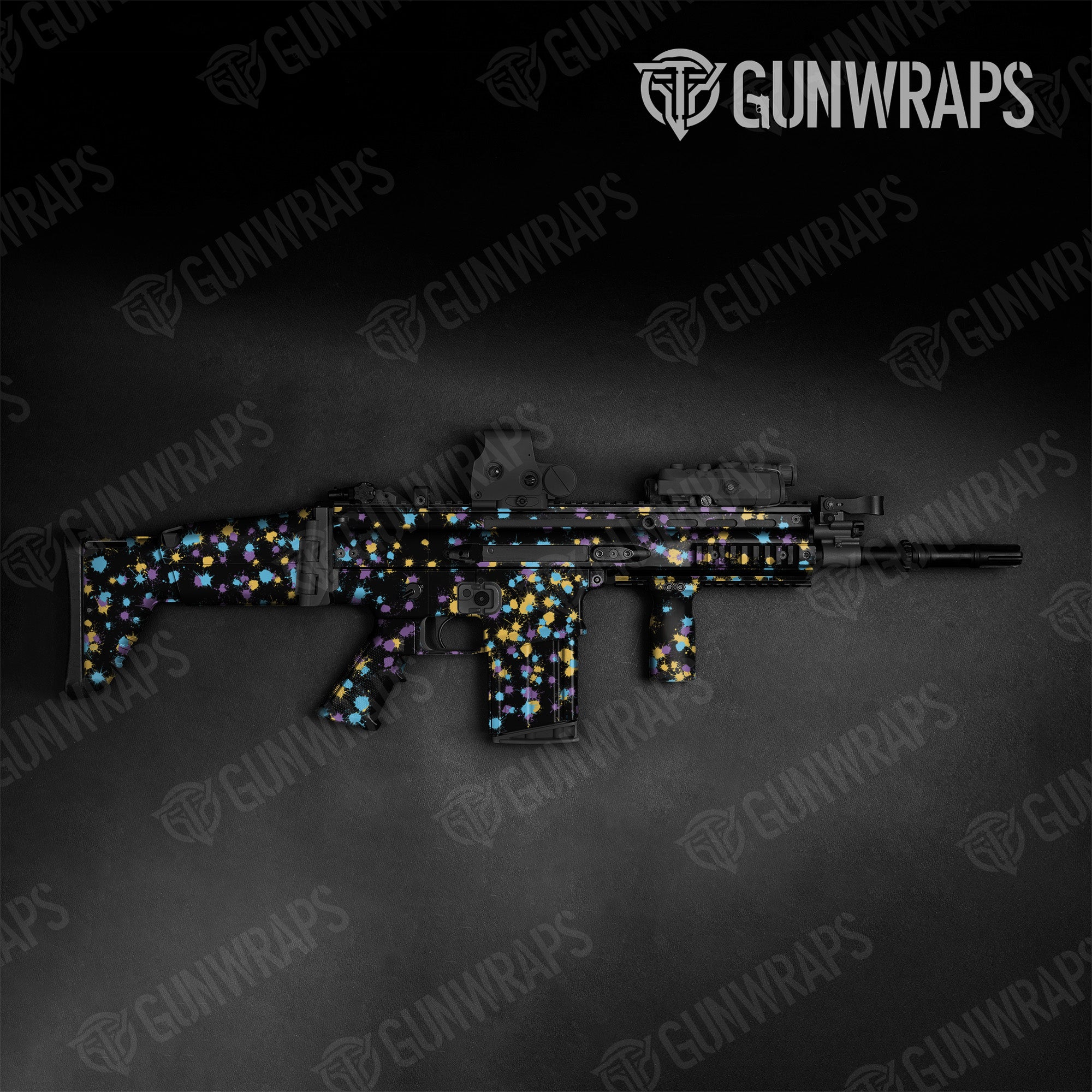 Tactical Paintball Beach Gun Skin Vinyl Wrap