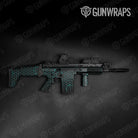 Vivid Hex Tiffany Blue Gun Skin Vinyl Wrap