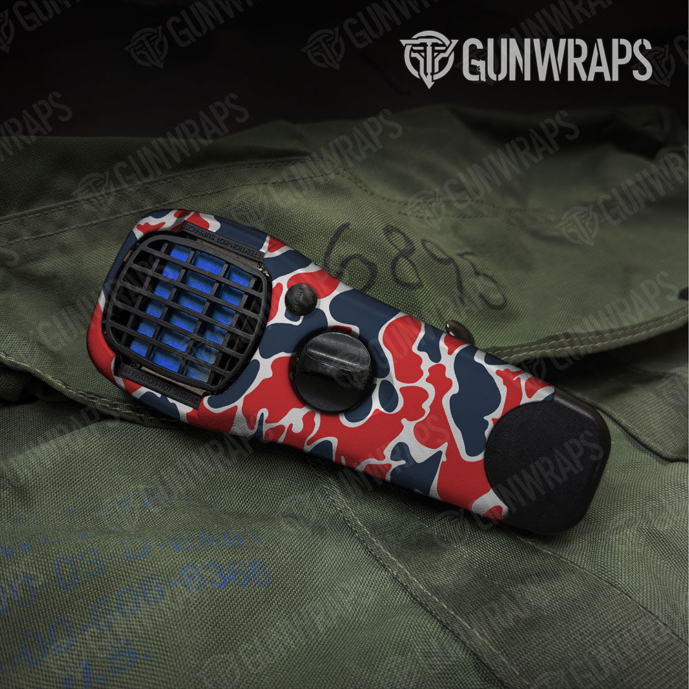 Old School Duck America Gun Skin Vinyl Wrap