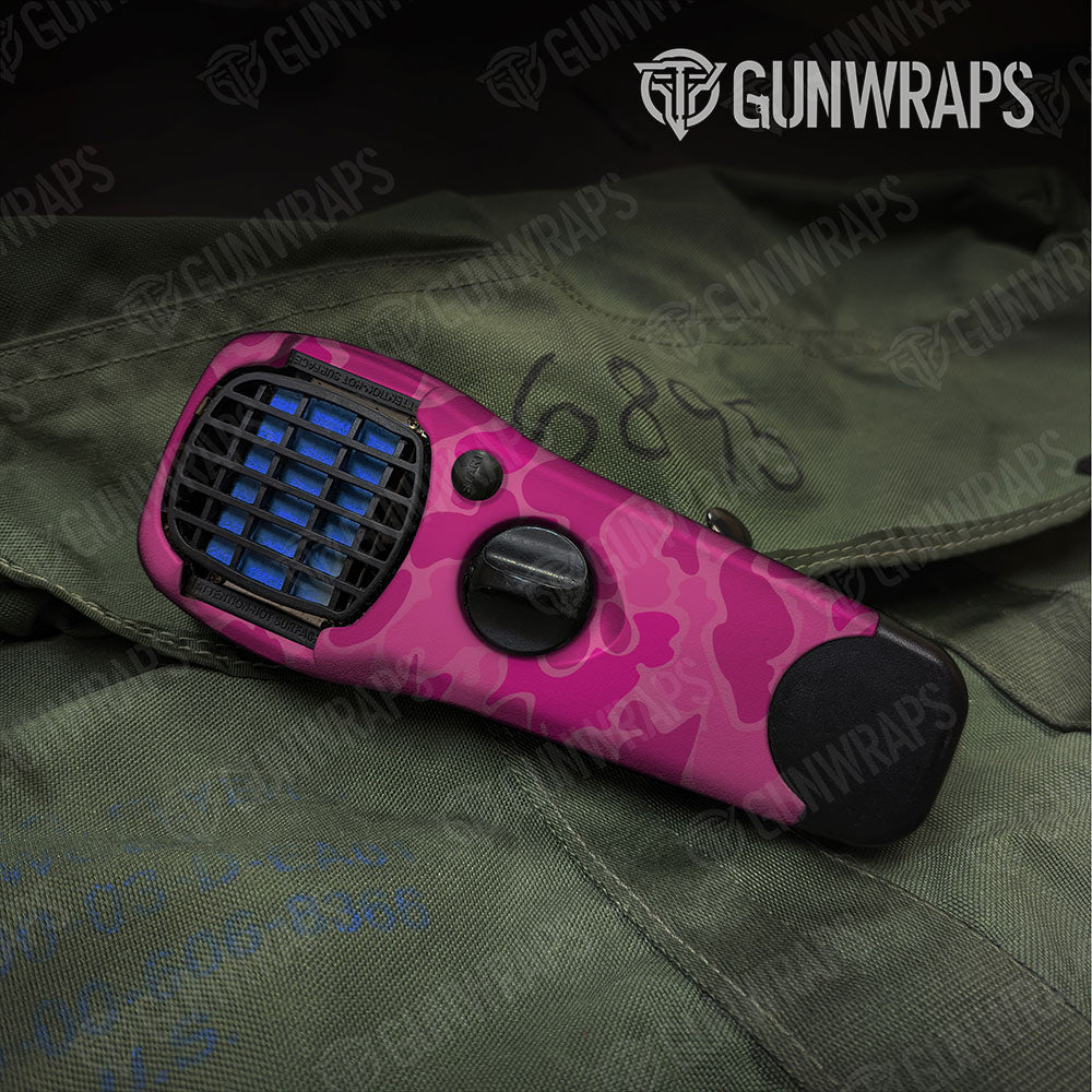 Old School Duck Elite Magenta Gun Skin Vinyl Wrap