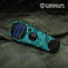 Old School Duck Elite Tiffany Blue Gun Skin Vinyl Wrap