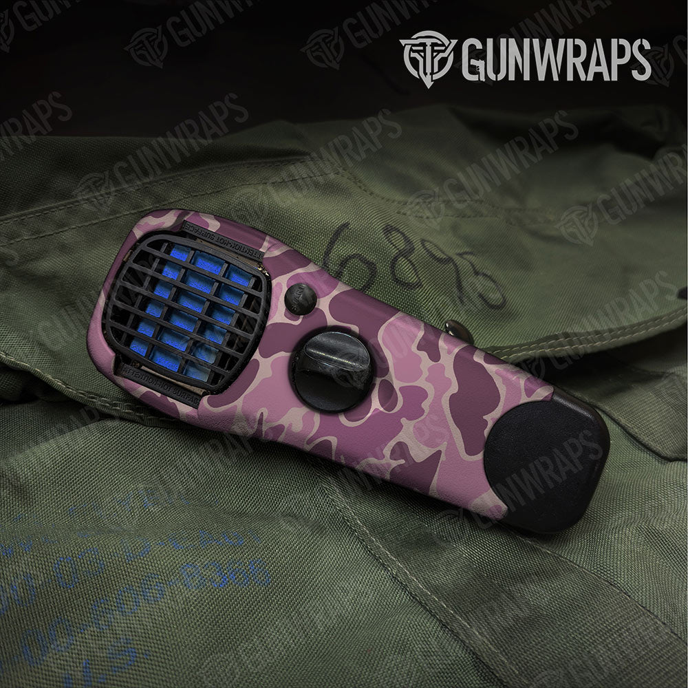 Old School Duck Floral Gun Skin Vinyl Wrap