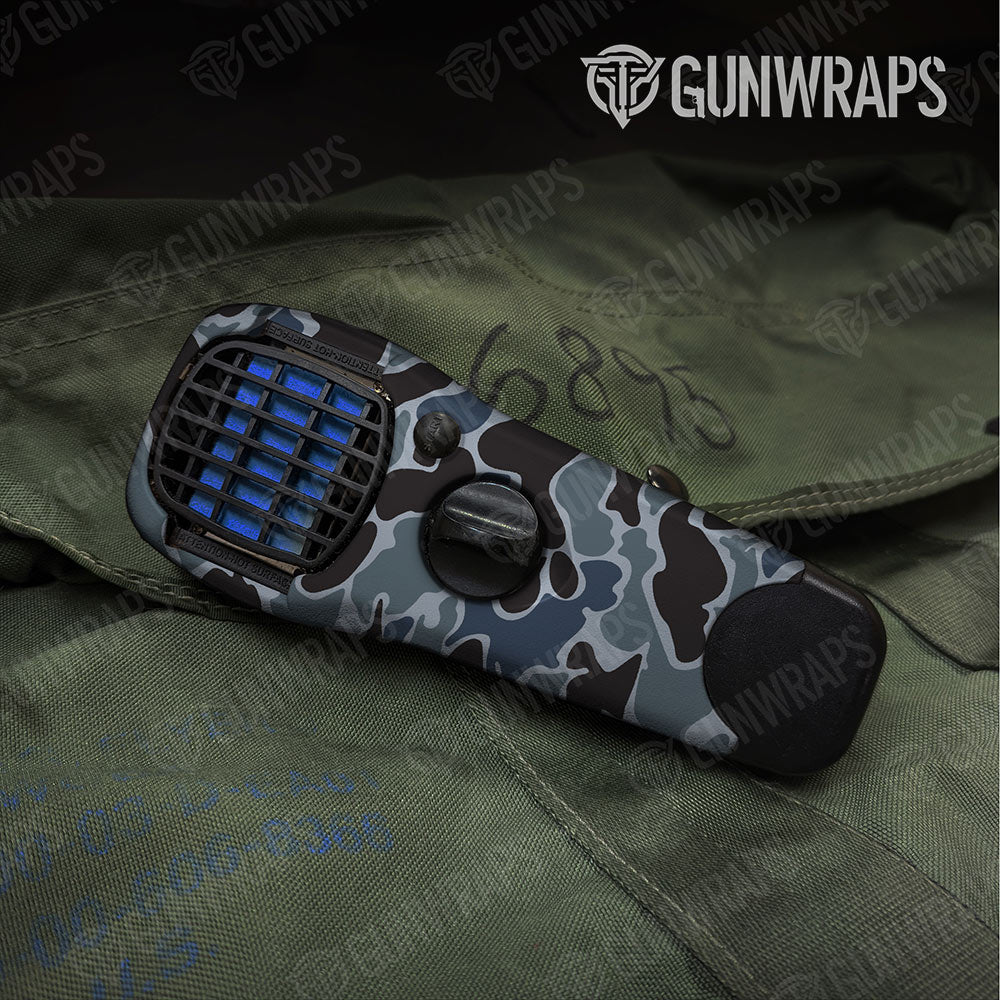 Old School Duck Navy Gun Skin Vinyl Wrap