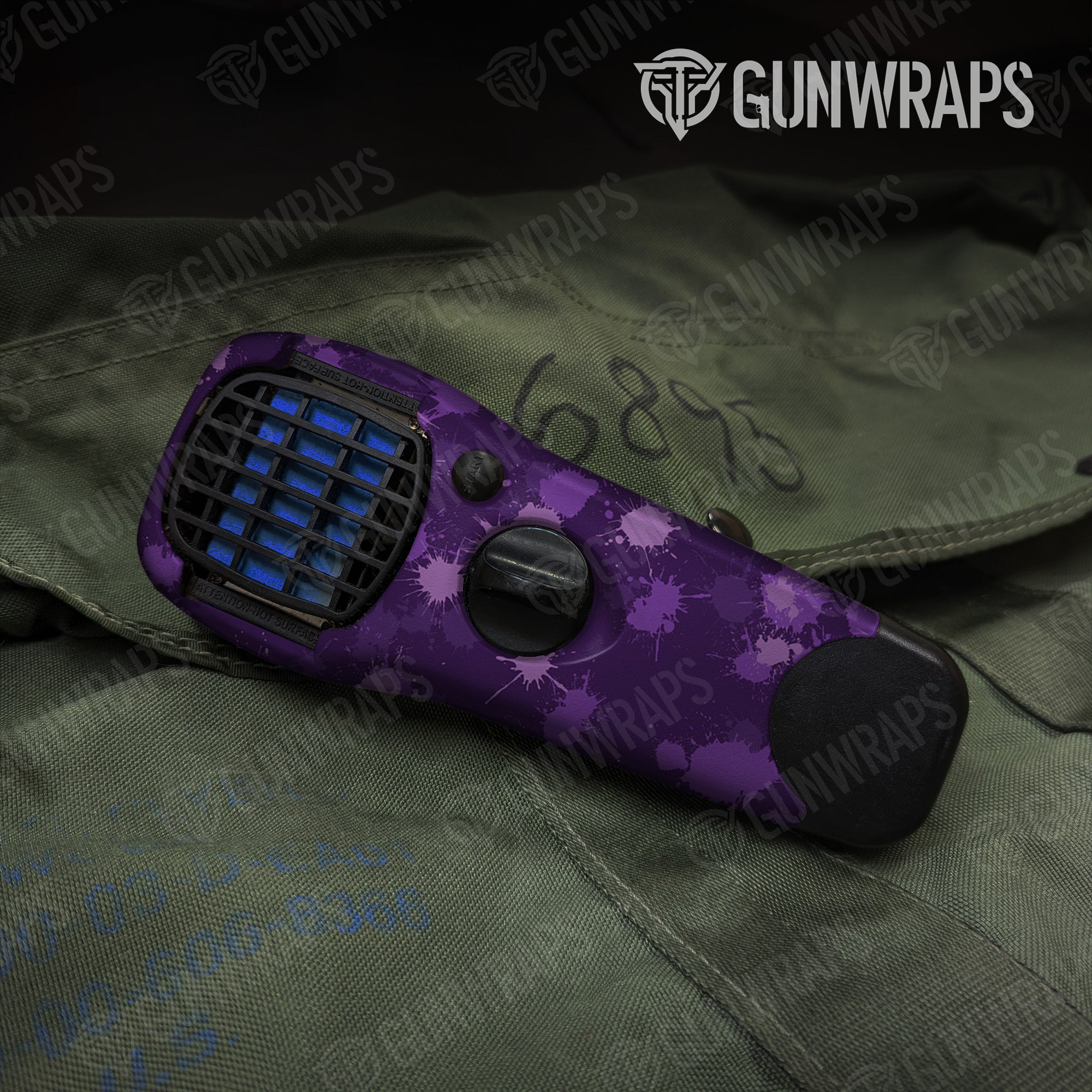 Thermacell Paintball Elite Purple Gear Skin Vinyl Wrap