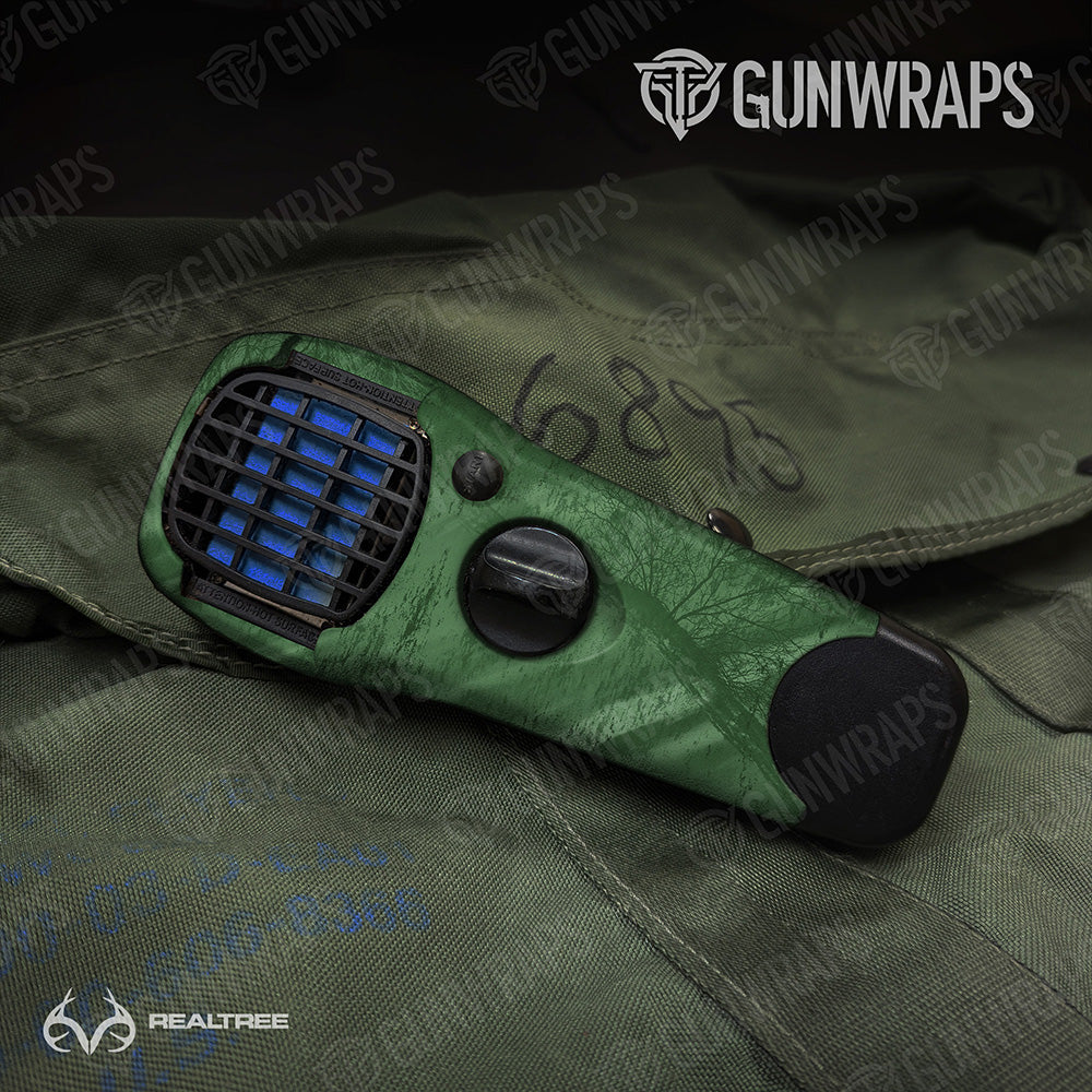 Thermacell Realtree Fishing Green Camo Gear Skin Vinyl Wrap