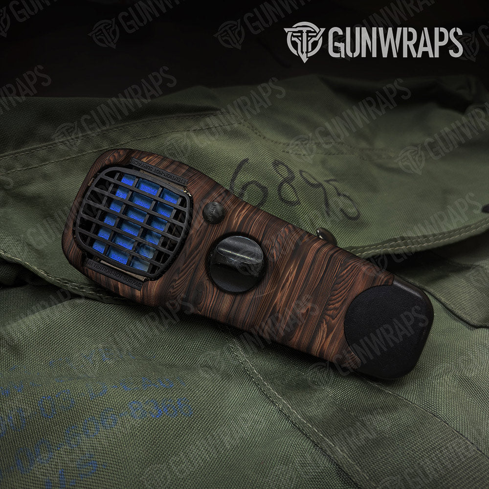 Woodgrain Atlanta Gun Skin Vinyl Wrap