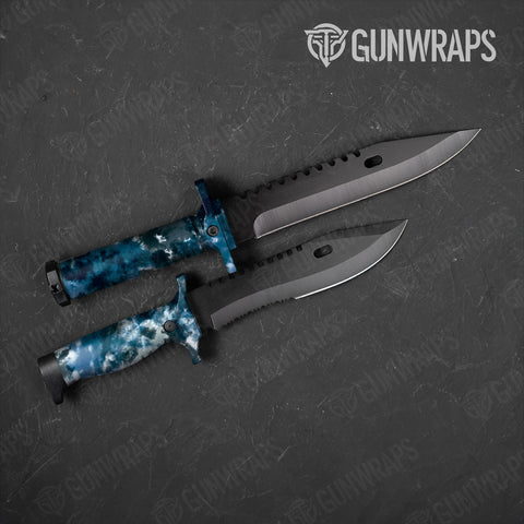 Tie Dye Knife Gear Skin Vinyl Wraps