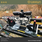 AR 15 Erratic Snow Camo Gun Wrap