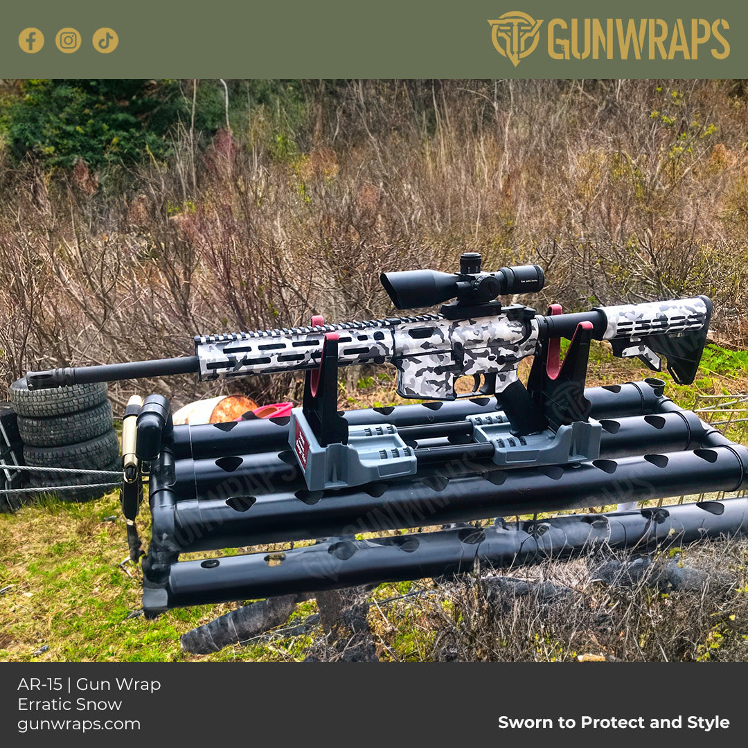 AR-15 Skin Vinyl Camo Wrap