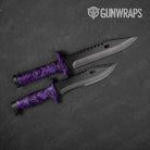 Knife Toadaflage Purple Camo Gun Skin Vinyl Wrap