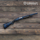 Shotgun Trigon Elite Blue Gun Skin Pattern