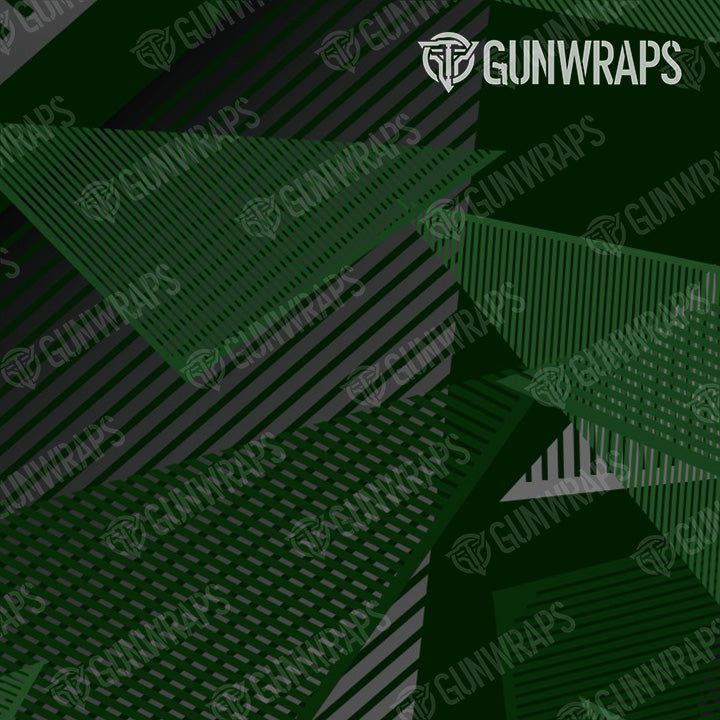 AR 15 Mag & Mag Well Trigon Elite Green Gun Skin Pattern