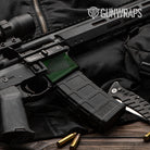 AR 15 Mag Well Trigon Elite Green Gun Skin Pattern