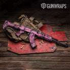 AK 47 Trigon Elite Pink Gun Skin Vinyl Wrap