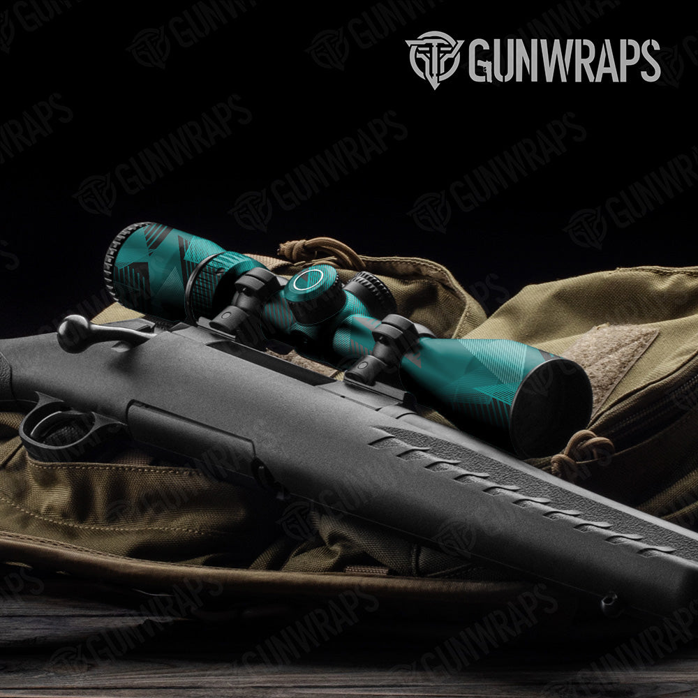 Scope Trigon Elite Tiffany Blue Gun Skin Vinyl Wrap