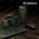 Old School Duck Army Dark Green  Gun Skin Vinyl Wrap