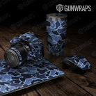 Old School Duck Blue Urban Night  Gun Skin Vinyl Wrap