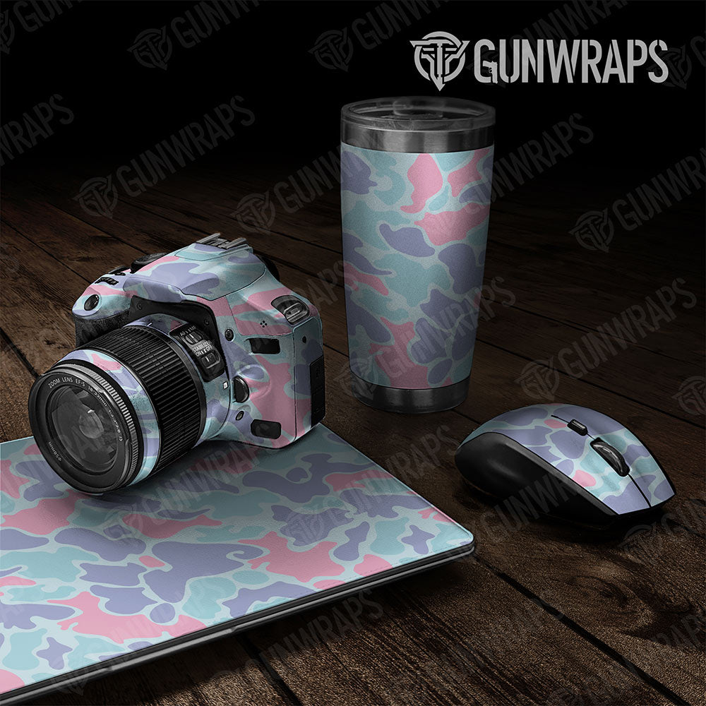 Old School Duck Cotton Candy  Gun Skin Vinyl Wrap