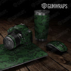 Old School Duck Elite Green  Gun Skin Vinyl Wrap