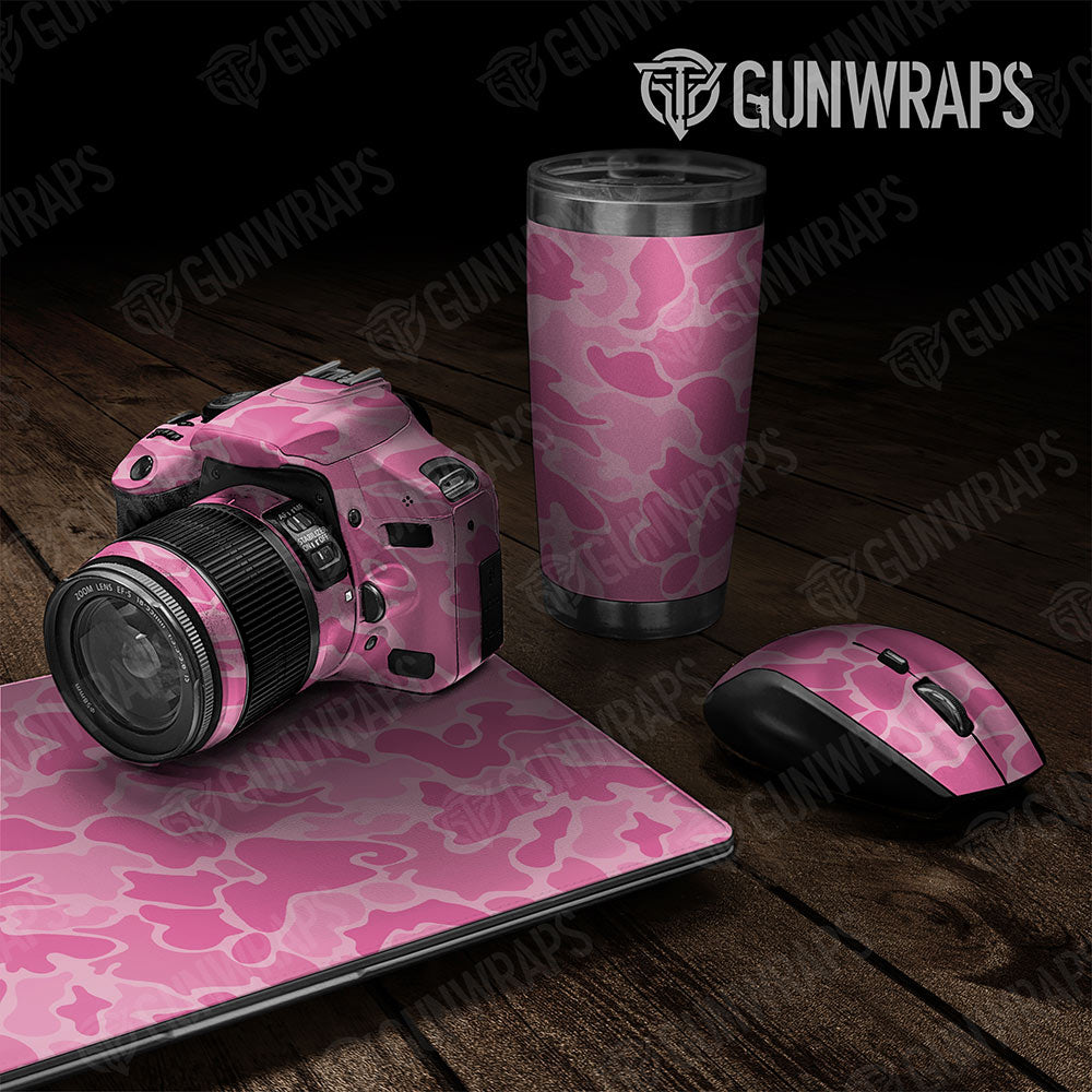 Old School Duck Elite Pink  Gun Skin Vinyl Wrap
