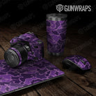 Old School Duck Elite Purple  Gun Skin Vinyl Wrap