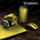 Old School Duck Elite Yellow  Gun Skin Vinyl Wrap