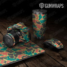 Old School Duck Fiesta  Gun Skin Vinyl Wrap