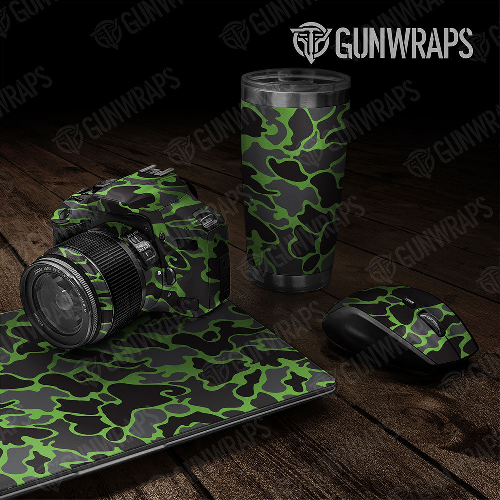 Old School Duck Metro Green  Gun Skin Vinyl Wrap