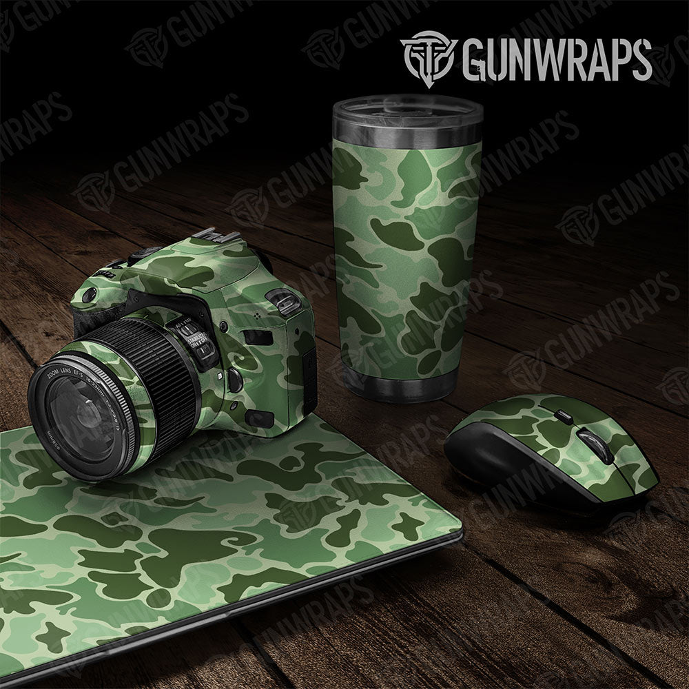 Old School Duck Pistachio  Gun Skin Vinyl Wrap