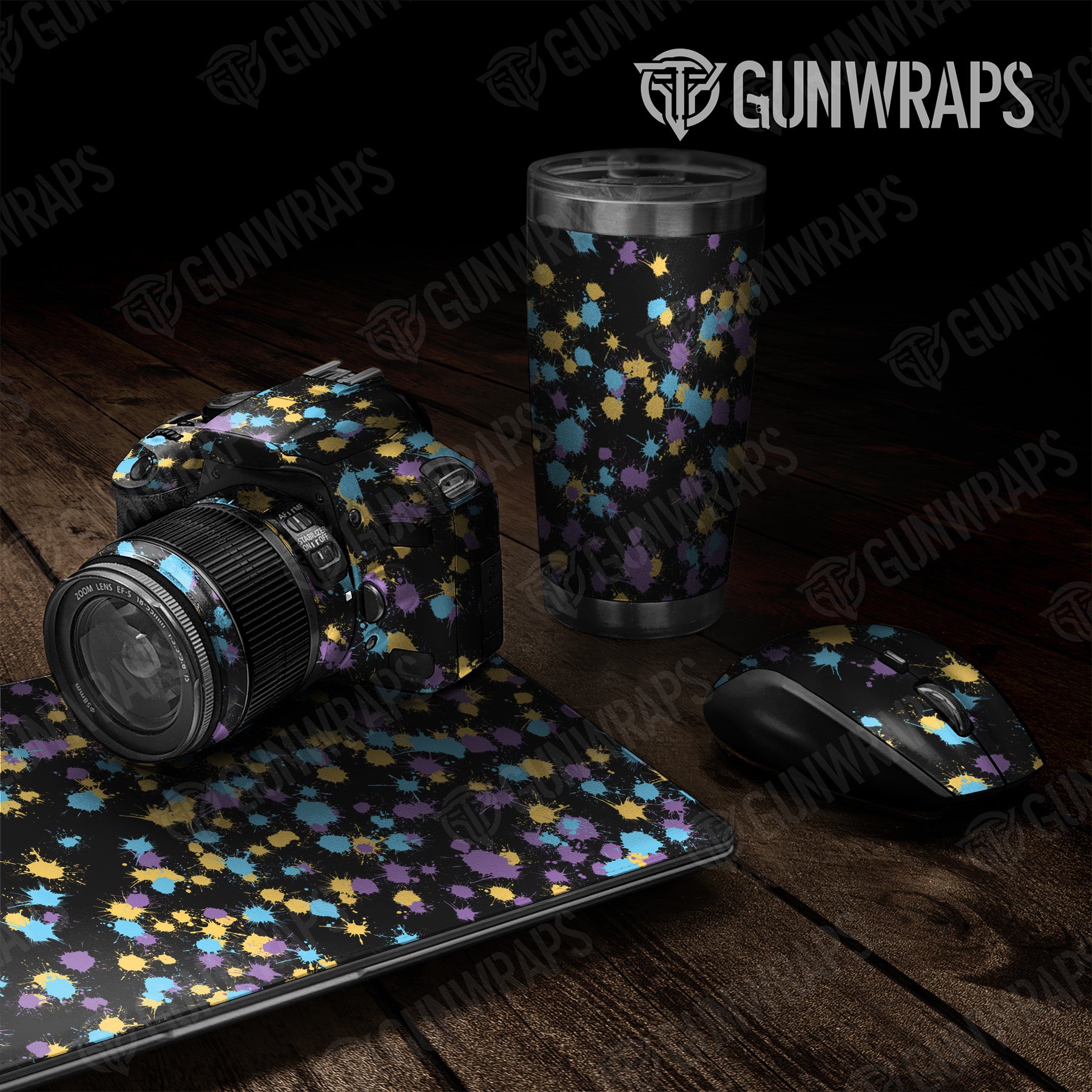 Universal Sheet Paintball Beach Gun Skin Vinyl Wrap