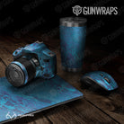 Universal Sheet Realtree WAV3 Standard Blue Camo Gun Skin Vinyl Wrap