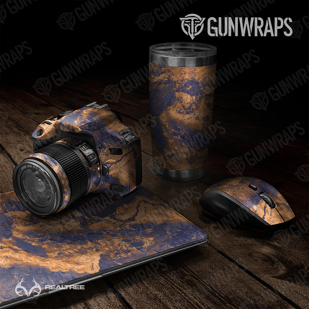 Universal Sheet Realtree XTREME Spiced Navy Camo Gun Skin Vinyl Wrap