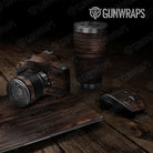 Woodgrain Atlanta  Gun Skin Vinyl Wrap