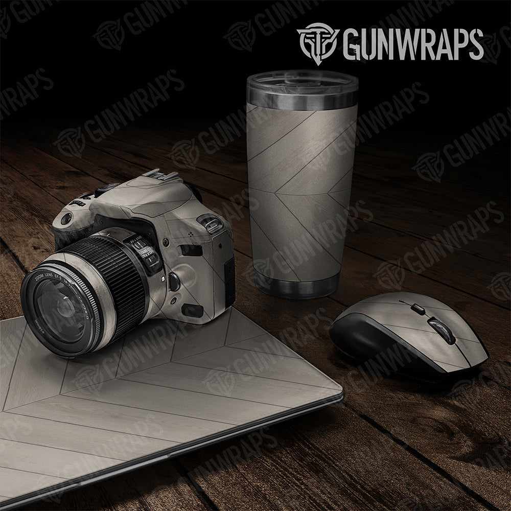 Woodgrain Geneve  Gun Skin Vinyl Wrap
