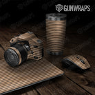 Woodgrain Tokyo  Gun Skin Vinyl Wrap