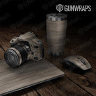 Woodgrain Washington  Gun Skin Vinyl Wrap