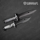 Knife Veil Ops Polar Camo Gun Skin Vinyl Wrap