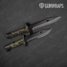 Knife Veil Rumba Multi Camo Gun Skin Vinyl Wrap